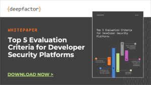 Developer Security Buyers Guide